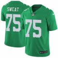 Philadelphia Eagles #75 Josh Sweat Limited Green Rush Vapor Untouchable NFL Jersey