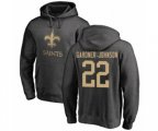 New Orleans Saints #22 Chauncey Gardner-Johnson Ash One Color Pullover Hoodie