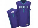 Charlotte Hornets #1 Malik Monk Swingman Purple Alternate NBA Jersey