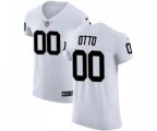 Oakland Raiders #00 Jim Otto White Vapor Untouchable Elite Player Football Jersey