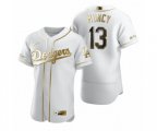 Los Angeles Dodgers Max Muncy Nike White Authentic Golden Edition Jersey
