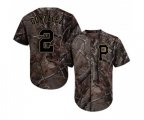 Pittsburgh Pirates #2 Erik Gonzalez Authentic Camo Realtree Collection Flex Base Baseball Jersey