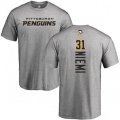 Pittsburgh Penguins #31 Antti Niemi Ash Backer T-Shirt