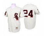 Chicago White Sox #24 Early Wynn Authentic White Throwback Baseball Jersey