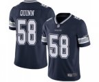 Dallas Cowboys #58 Robert Quinn Navy Blue Team Color Vapor Untouchable Limited Player Football Jersey