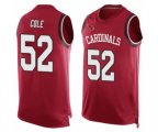 Arizona Cardinals #52 Mason Cole Limited Red Player Name & Number Tank Top Football Jersey