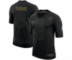 New Orleans Saints #13 Michael Thomas 2020 Salute To Service Limited Jersey Black