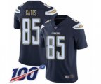 Los Angeles Chargers #85 Antonio Gates Navy Blue Team Color Vapor Untouchable Limited Player 100th Season Football Jersey