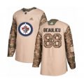 Winnipeg Jets #88 Nathan Beaulieu Authentic Camo Veterans Day Practice Hockey Jersey
