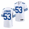Indianapolis Colts #53 Darius Leonard Nike White Alternate Retro Vapor Limited Jersey