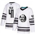 New York Islanders #41 Jaroslav Halak White 2019 All-Star Game Parley Authentic Stitched NHL Jersey