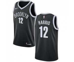 Brooklyn Nets #12 Joe Harris Swingman Black Basketball Jersey - Icon Edition