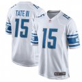 Detroit Lions #15 Golden Tate III Game White NFL Jersey