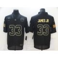 Los Angeles Chargers #33 Derwin James jr Black Nike 2020 Salute To Service Limited Jersey