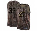 Cleveland Cavaliers #33 Shaquille O'Neal Swingman Camo Realtree Collection NBA Jersey