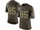 Pittsburgh Steelers #85 Xavier Grimble Limited Green Salute to Service NFL Jersey