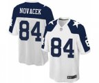 Dallas Cowboys #84 Jay Novacek Game White Throwback Alternate Football Jersey