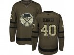 Adidas Buffalo Sabres #40 Robin Lehner Green Salute to Service Stitched NHL Jersey