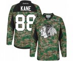 Chicago Blackhawks #88 Patrick Kane Authentic Camo Veterans Day Practice NHL Jersey