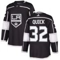 Los Angeles Kings #32 Jonathan Quick Premier Black Home NHL Jersey