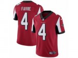 Atlanta Falcons #4 Brett Favre Limited Red Team Color NFL Jersey