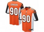 Cincinnati Bengals #90 Michael Johnson Game Orange Alternate NFL Jersey