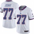 New York Giants #77 John Jerry Limited White Rush Vapor Untouchable NFL Jersey