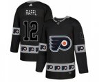 Adidas Philadelphia Flyers #12 Michael Raffl Authentic Black Team Logo Fashion NHL Jersey
