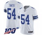 Dallas Cowboys #54 Jaylon Smith White Vapor Untouchable Limited Player 100th Season Football Jersey