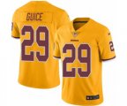 Washington Redskins #29 Derrius Guice Limited Gold Rush Vapor Untouchable NFL Jersey