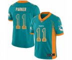 Miami Dolphins #11 DeVante Parker Limited Green Rush Drift Fashion Football Jersey