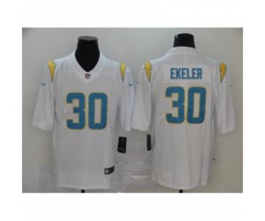 Los Angeles Chargers #30 Austin Ekeler white 2020 Vapor Limited Jersey