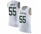 Green Bay Packers #55 Za'Darius Smith White Rush Player Name & Number Tank Top Football Jersey