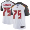 Tampa Bay Buccaneers #75 Davonte Lambert White Vapor Untouchable Limited Player NFL Jersey