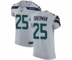 Seattle Seahawks #25 Richard Sherman Grey Alternate Vapor Untouchable Elite Player Football Jersey