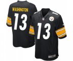 Pittsburgh Steelers #13 James Washington Game Black Team Color Football Jersey