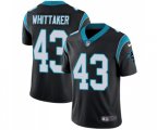 Carolina Panthers #43 Fozzy Whittaker Black Team Color Vapor Untouchable Limited Player Football Jersey
