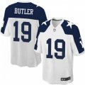 Dallas Cowboys #19 Brice Butler Game White Throwback Alternate NFL Jersey