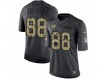 New York Giants #88 Evan Engram Limited Black 2016 Salute to Service NFL Jersey