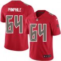 Tampa Bay Buccaneers #64 Kevin Pamphile Limited Red Rush Vapor Untouchable NFL Jersey