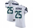 Seattle Seahawks #25 Richard Sherman White Vapor Untouchable Elite Player Football Jersey