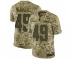 Los Angeles Chargers #49 Drue Tranquill Limited Camo 2018 Salute to Service Football Jersey