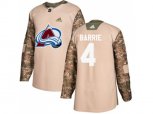 Colorado Avalanche #4 Tyson Barrie Camo Authentic 2017 Veterans Day Stitched NHL Jersey