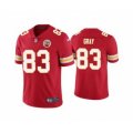 Kansas City Chiefs #83 Noah Gray Red Limited Stitched NFL Jersey