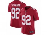 New York Giants #92 Michael Strahan Vapor Untouchable Limited Red Alternate NFL Jersey