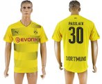 2017-18 Dortmund 30 PASSLACK Home Thailand Soccer Jersey