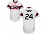 Chicago White Sox #24 Early Wynn White Flexbase Authentic Collection MLB Jersey