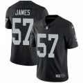 Oakland Raiders #57 Cory James Black Team Color Vapor Untouchable Limited Player NFL Jersey