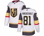 Vegas Golden Knights #81 Jonathan Marchessault Authentic White Away NHL Jersey