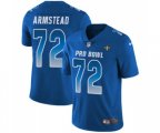 New Orleans Saints #72 Terron Armstead Limited Royal Blue NFC 2019 Pro Bowl Football Jersey